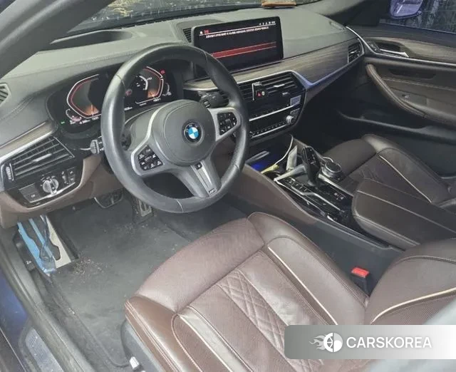 BMW 5 Series (G30) 2020 Синий из Кореи, фото 6