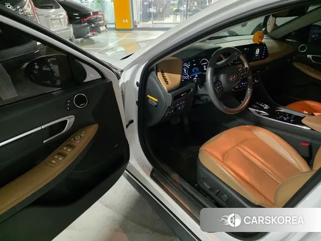 Hyundai Sonata Hybrid (DN8) 2020 Белый из Кореи, фото 6