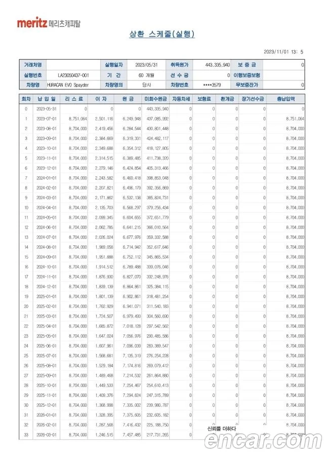 Lamborghini Huracan id 2949297 из Кореи 7