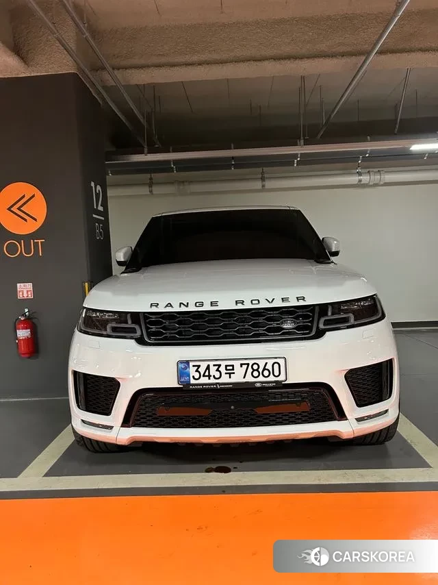 Land Rover Range Rover Sport 2nd Generation 2018 Белый из Кореи, фото 6