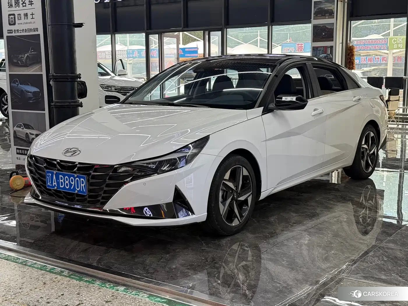 Hyundai Elantra 2022 Белый из Китая, фото 6