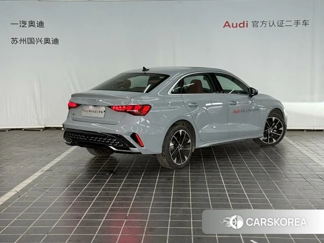 Audi A3 2024 Серебристо-серый из Китая, фото 6