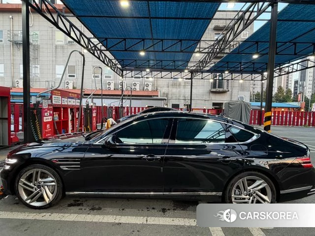 Genesis G80 (RG3) 2024 Черный из Кореи, фото 6