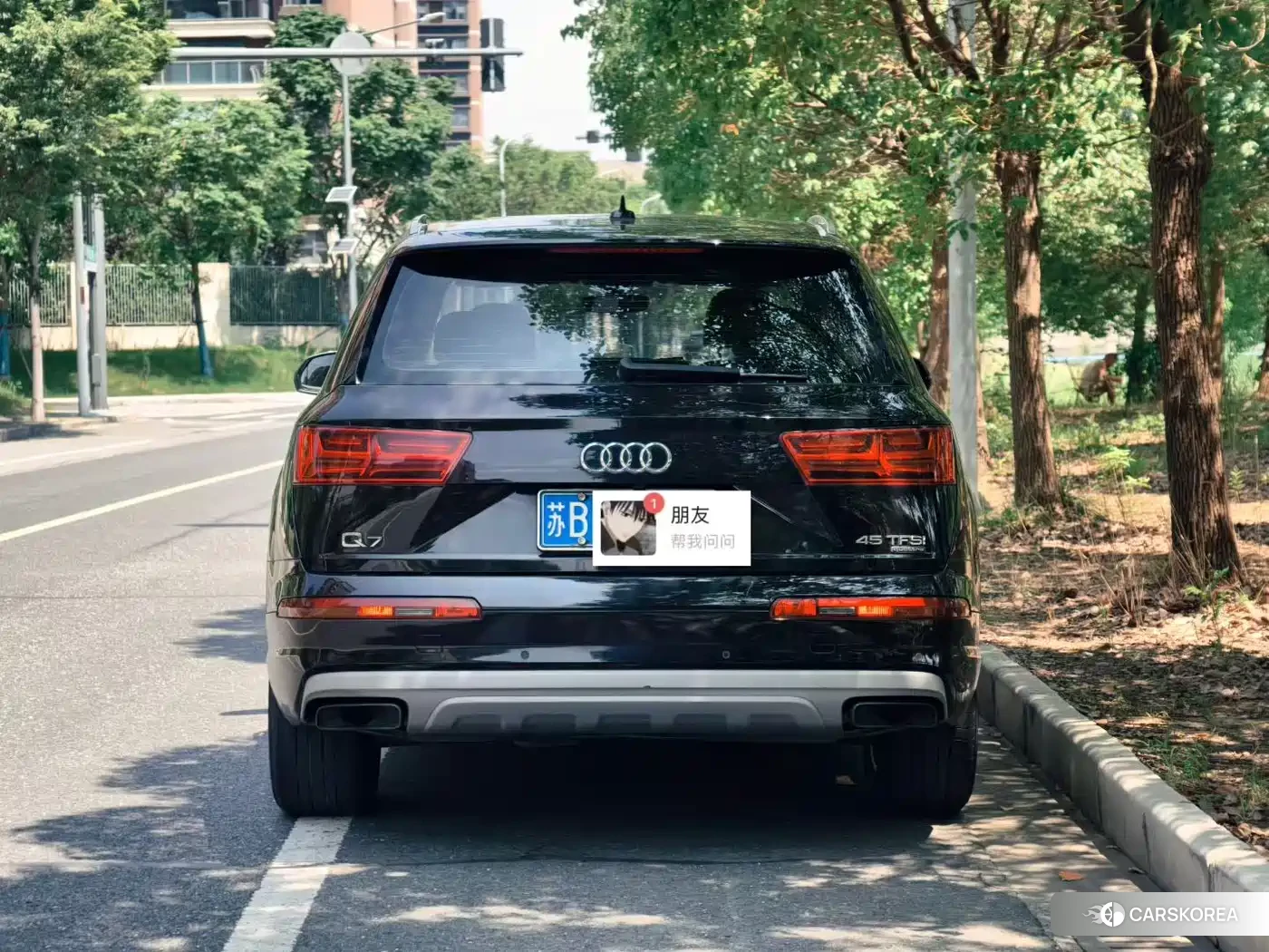Audi Q7 2018 Черный из Китая, фото 6