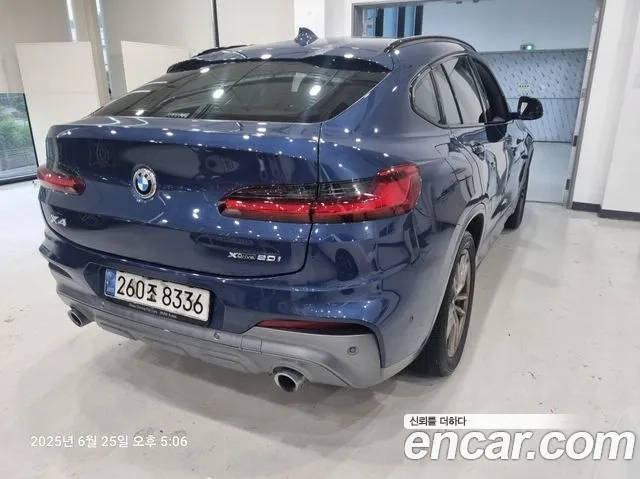 BMW X4 (G02) 2021 Синий из Кореи, фото 6