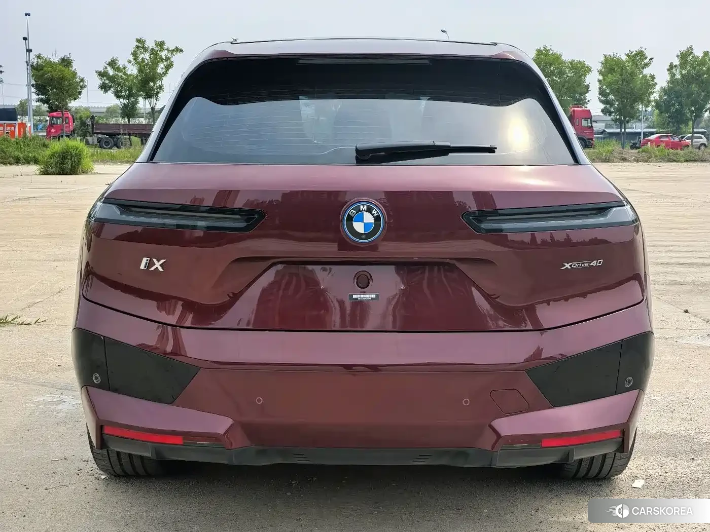 BMW iX 2023 Red/purple из Китая, фото 6