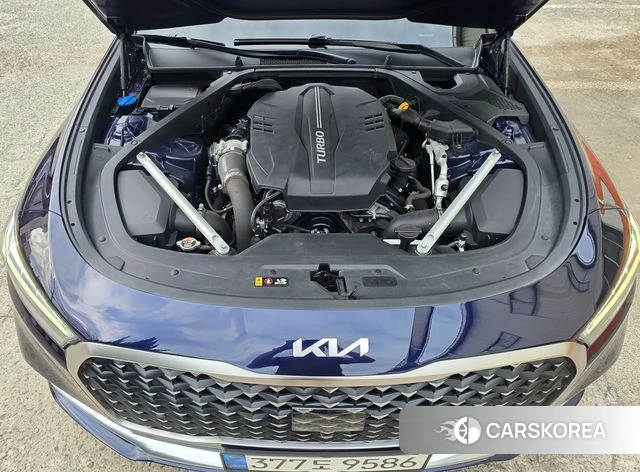 Kia The New K9 2nd generation 2021 Синий из Кореи, фото 6
