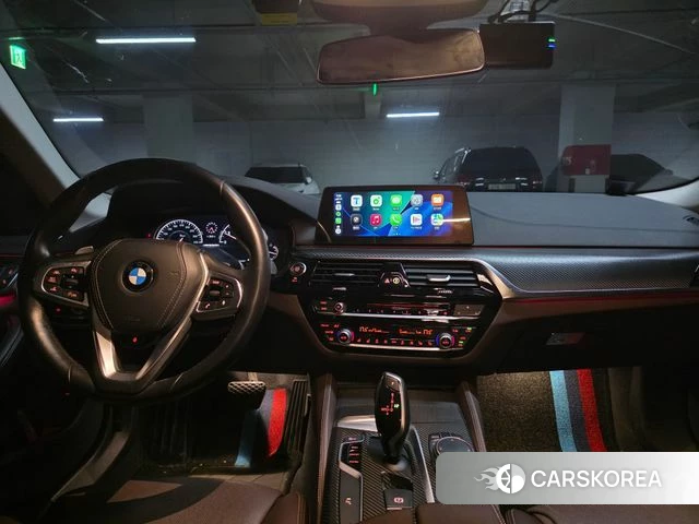 BMW 5 Series (G30) 2018 Синий из Кореи, фото 6