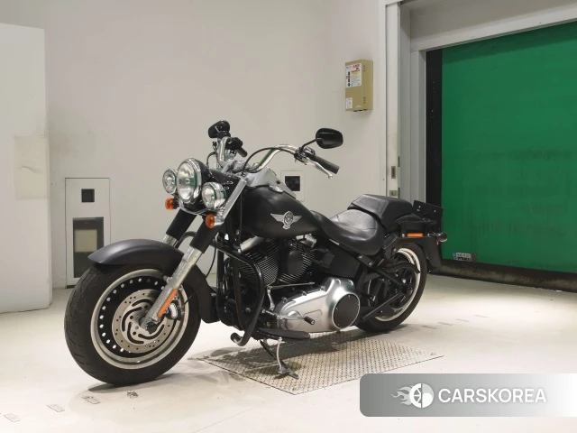 Harley-Davidson Softail Fat Boy Lo FLSTFB1580 2010 из Японии, фото 5