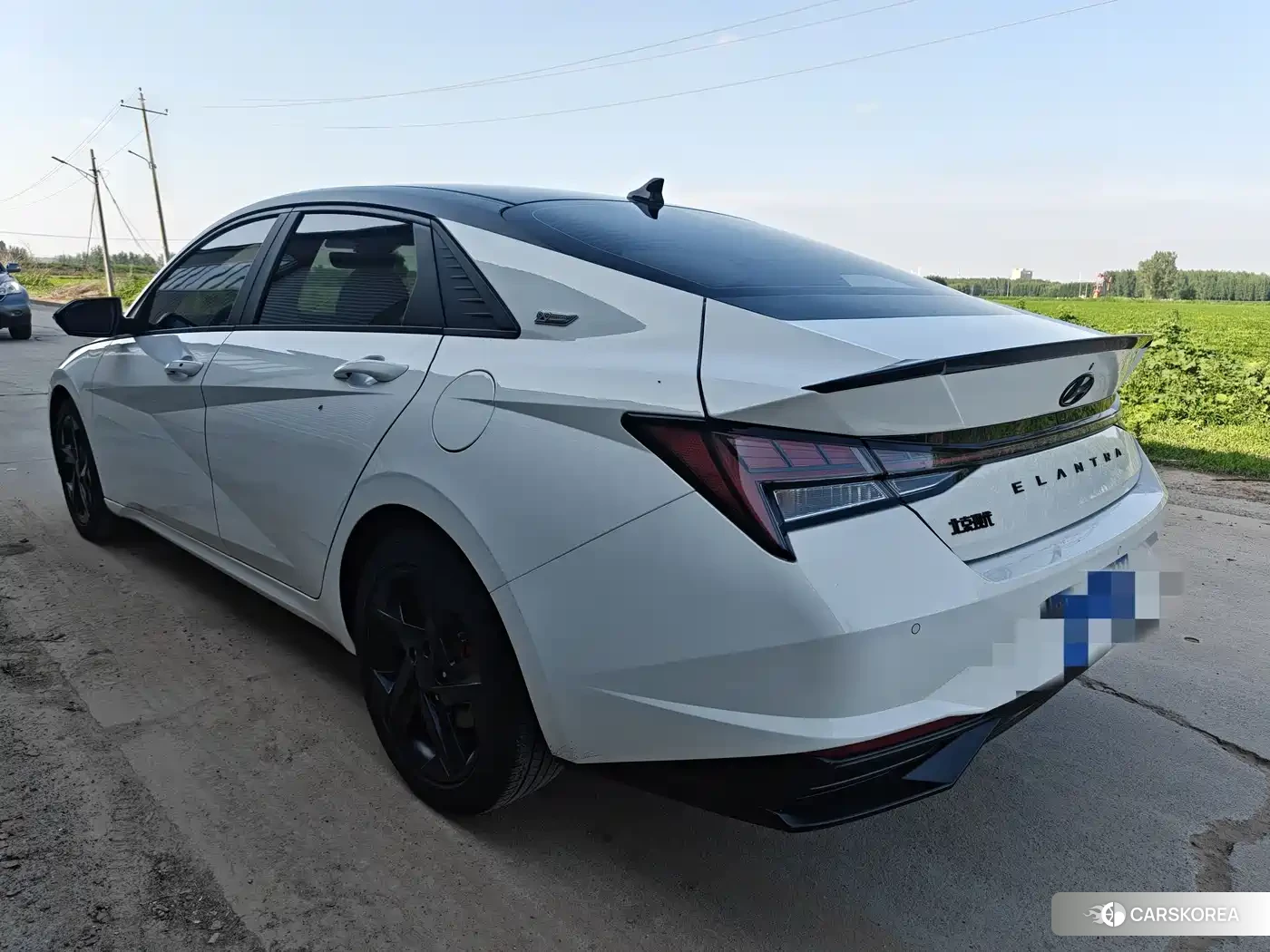 Hyundai Elantra 2022 Белый из Китая, фото 6