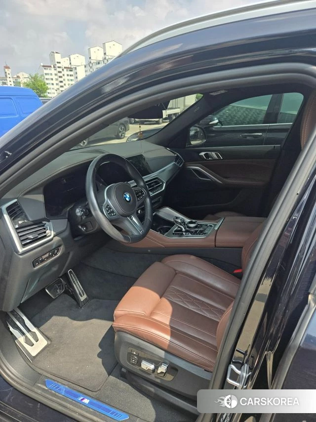 BMW X6 (G06) 2022 Черный из Кореи, фото 6