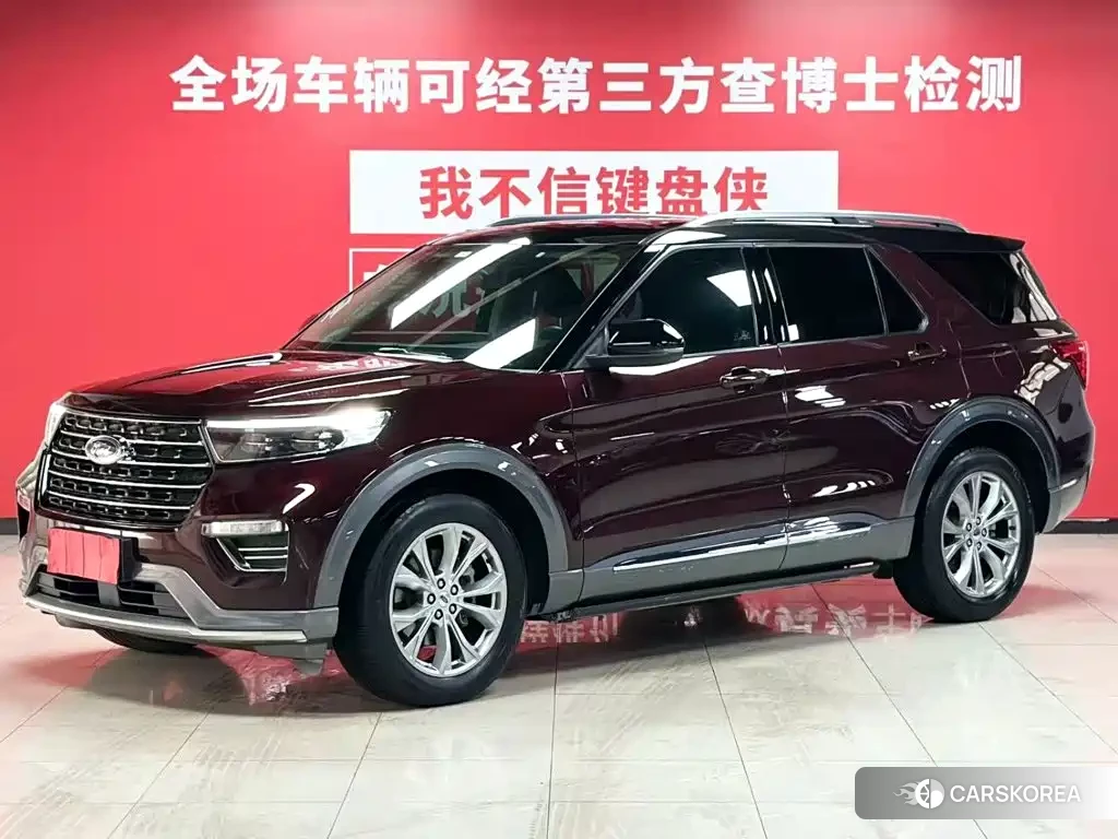 Ford Explorer 2021 Red/purple из Китая, фото 6