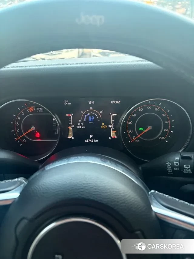 Jeep Wrangler (JL) 2023 Черный из Кореи, фото 6