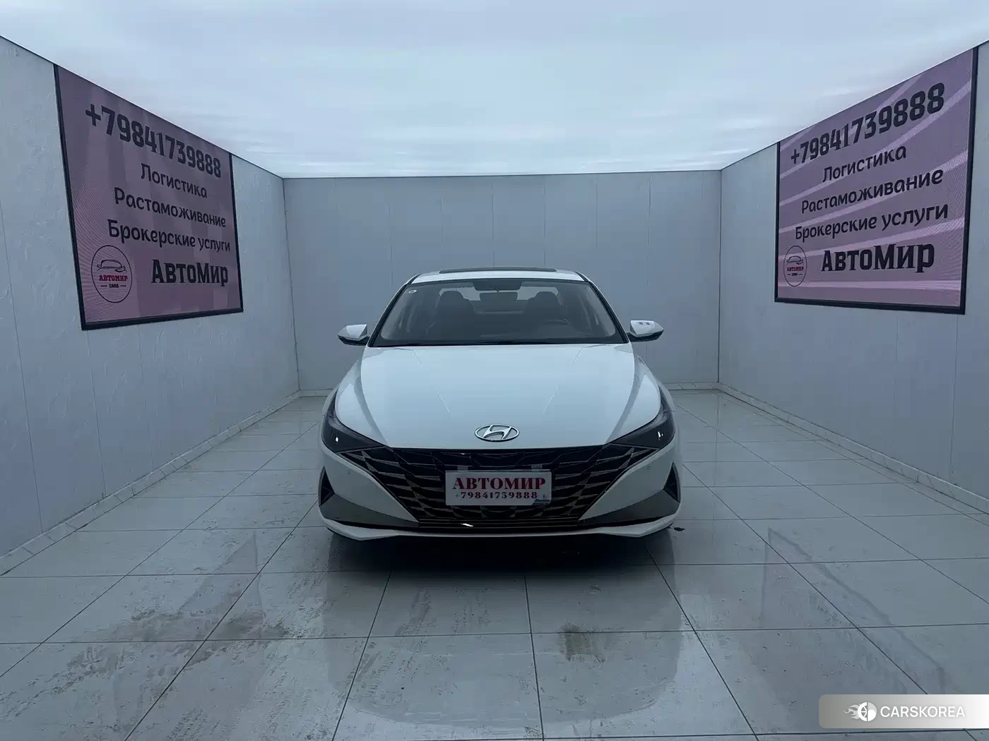 Hyundai Elantra 2023 Белый из Китая, фото 6