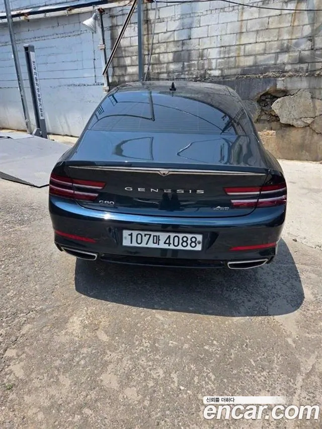 Genesis G80 (RG3) 2020 Синий из Кореи, фото 6