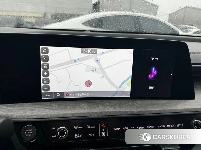 Kia K8 Hybrid 2022 Черный из Кореи, фото 6