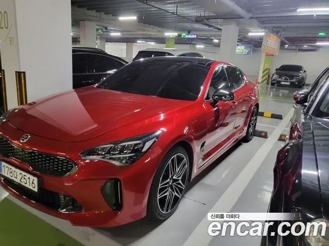 Kia Stinger Meister 2020 Красный из Кореи, фото 6