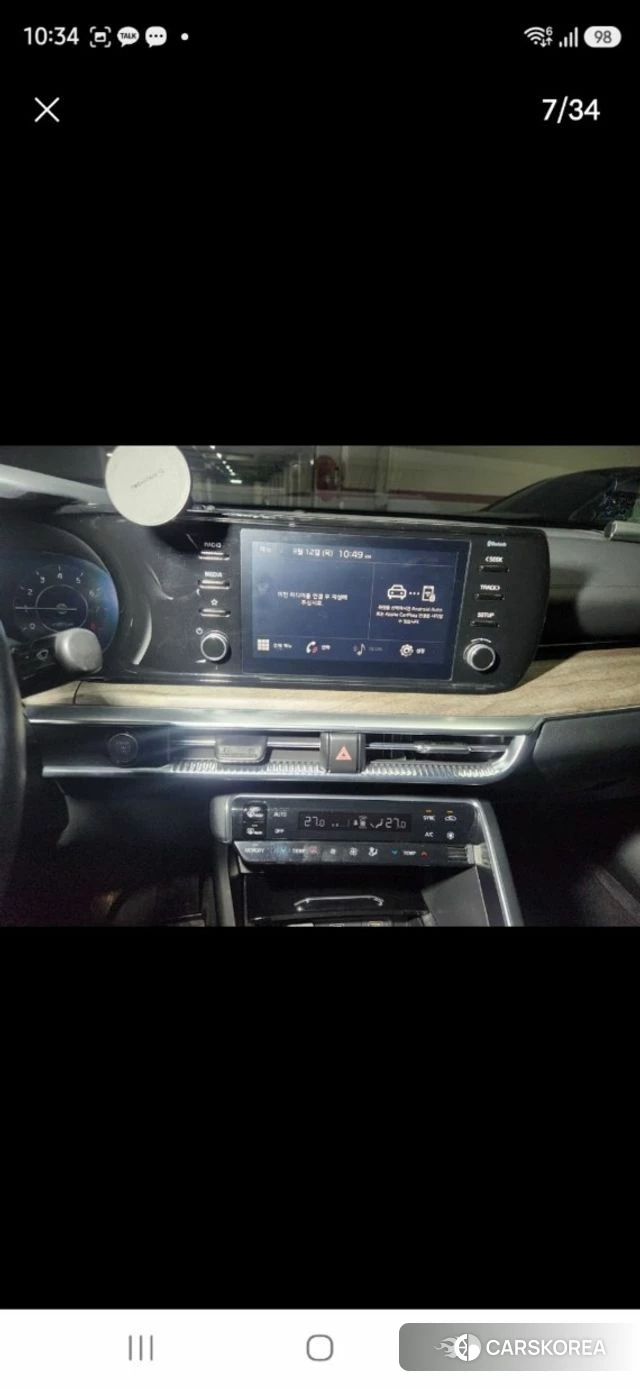 Kia K5 3rd generation 2021 Серый из Кореи, фото 6