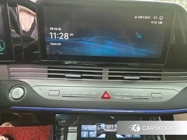 Hyundai The New Grandeur IG Hybrid 2022 Белый из Кореи, фото 6