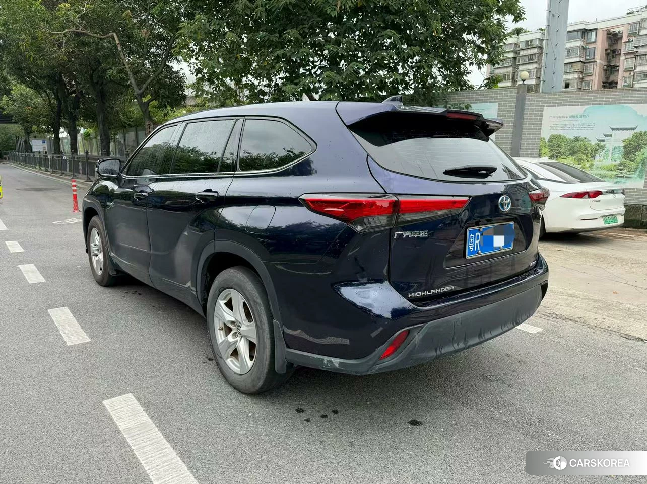 Toyota Highlander 2021 Синий из Китая, фото 6
