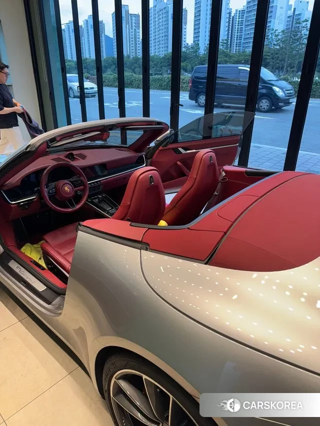 Porsche 911(992) 2020 Серебряный из Кореи, фото 6