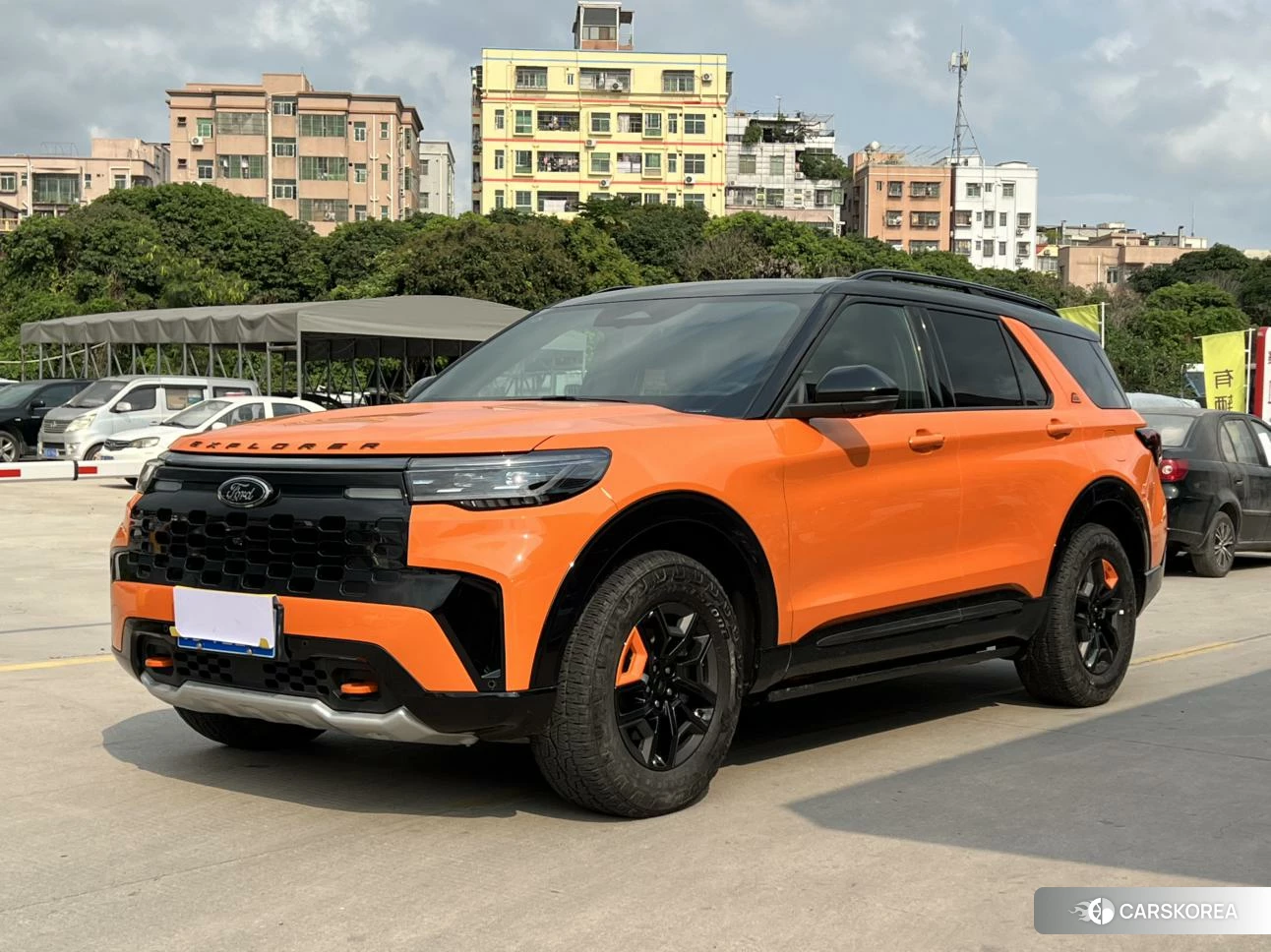 Ford Explorer 2024 Оранжевый из Китая, фото 6