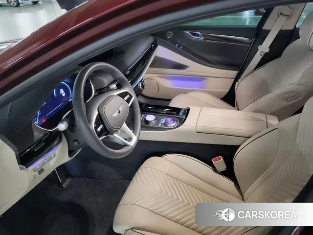 Genesis G80 (RG3) 2023 Оранжевый из Кореи, фото 6