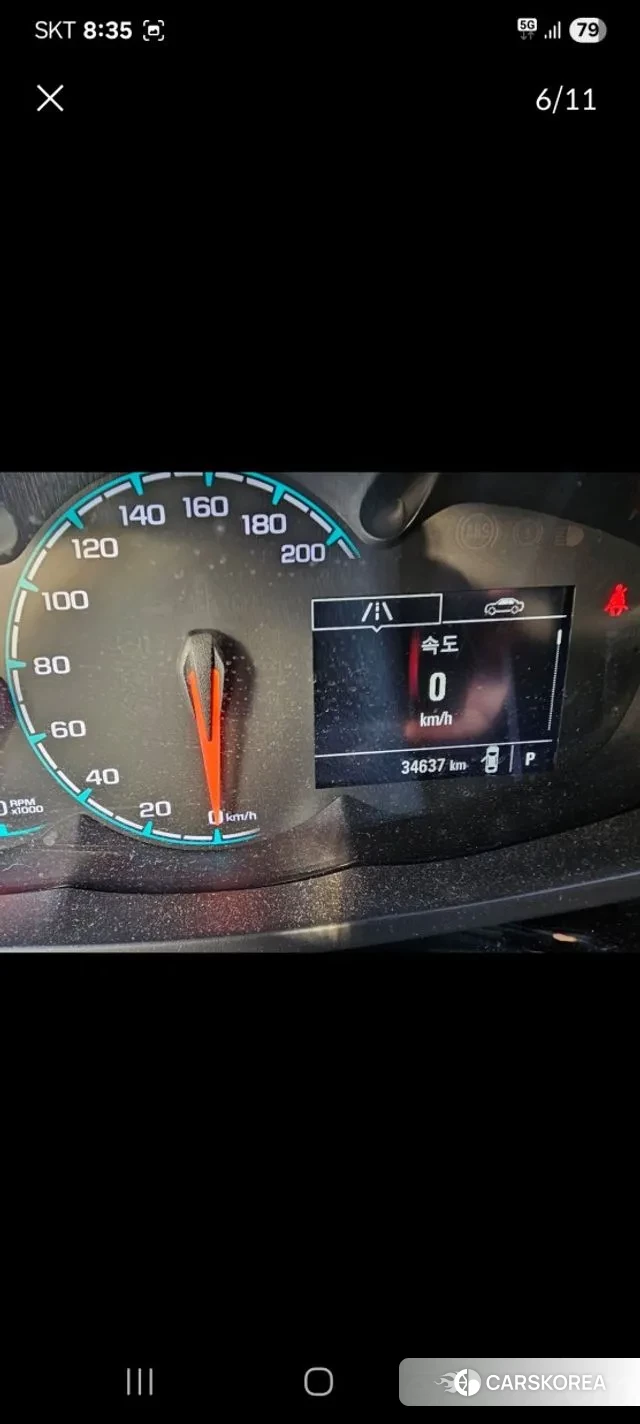 Chevrolet (GM Daewoo) The New Spark 2022 Синий из Кореи, фото 6