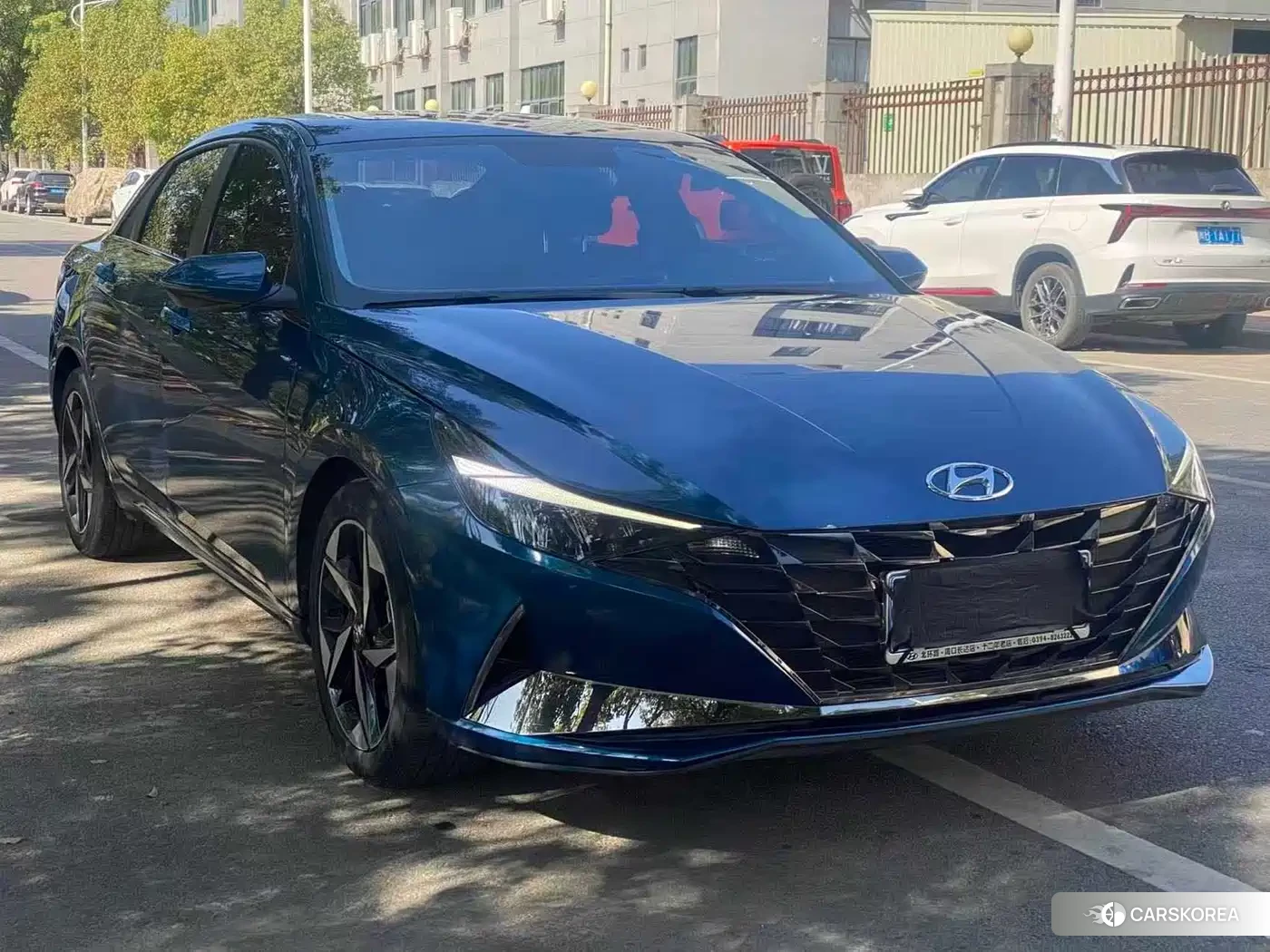 Hyundai Elantra 2023 Синий из Китая, фото 6