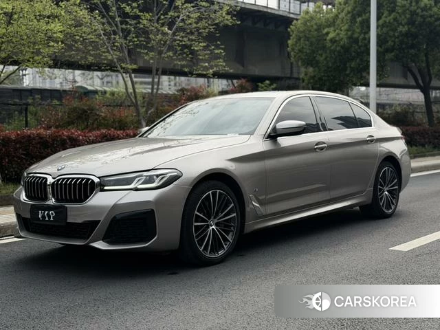 BMW 5 series 2021 Серебристо-серый из Китая, фото 6
