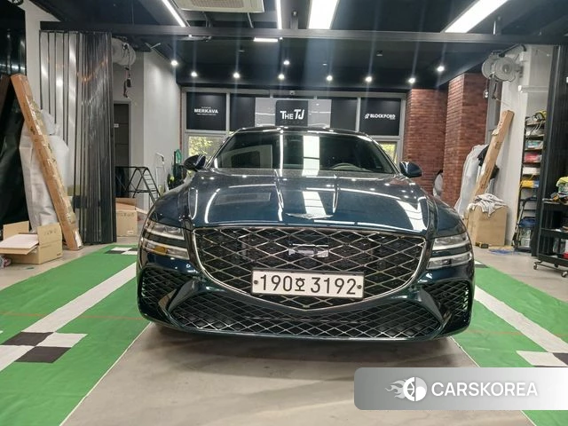 Genesis G80 (RG3) 2022 Синий из Кореи, фото 6