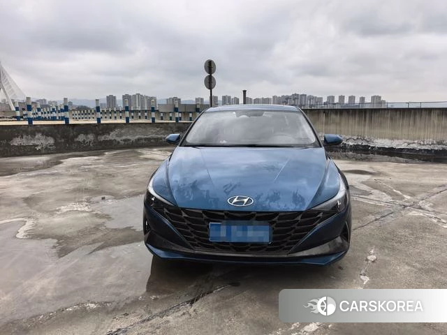Hyundai Elantra 2021 Синий из Китая, фото 6