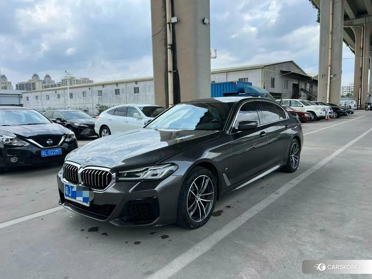 BMW 5 series 2021 Синий из Китая, фото 6