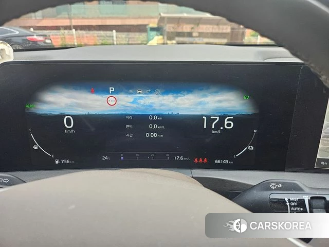 Kia K8 Hybrid 2022 Черный из Кореи, фото 6