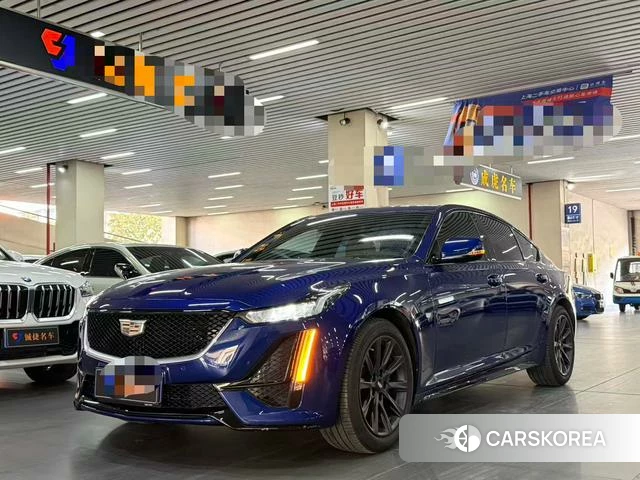 Cadillac CT5 2023 Синий из Китая, фото 6