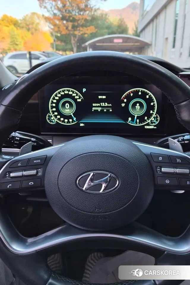 Hyundai The New Grandeur IG 2021 Черный из Кореи, фото 6