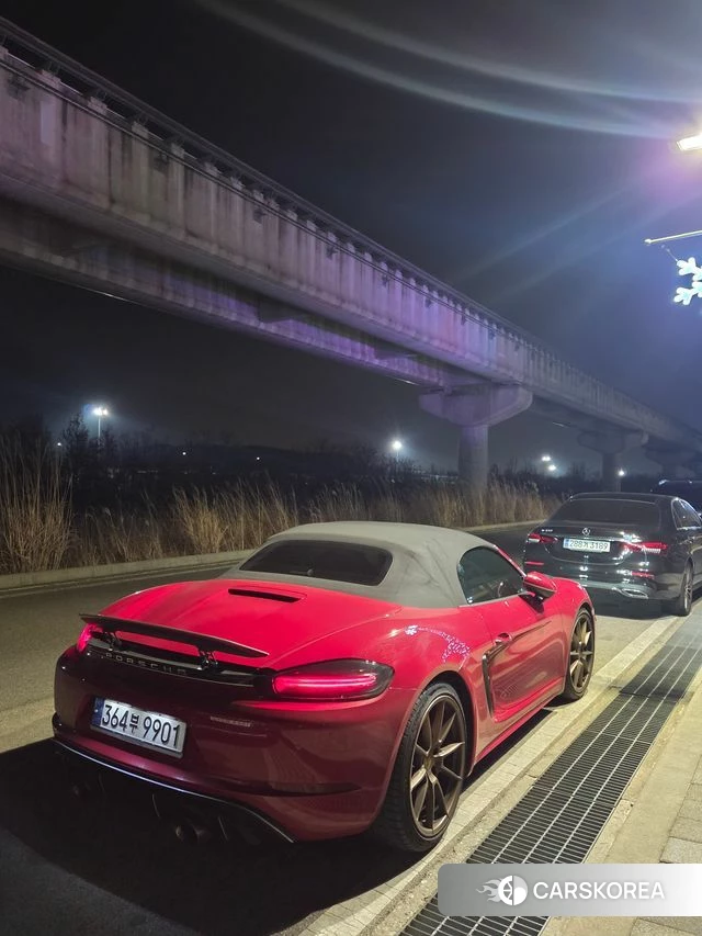 Porsche 718 Boxster 2021 Красный из Кореи, фото 6