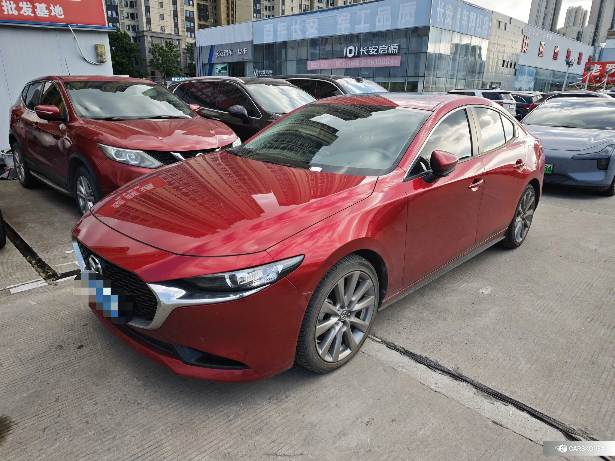 Mazda 3 2019 Красный из Китая, фото 6