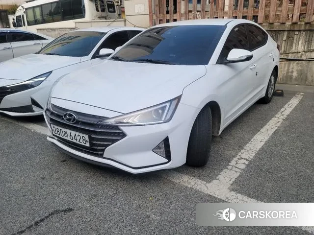 Hyundai The New Avante AD 2020 Белый из Кореи, фото 6