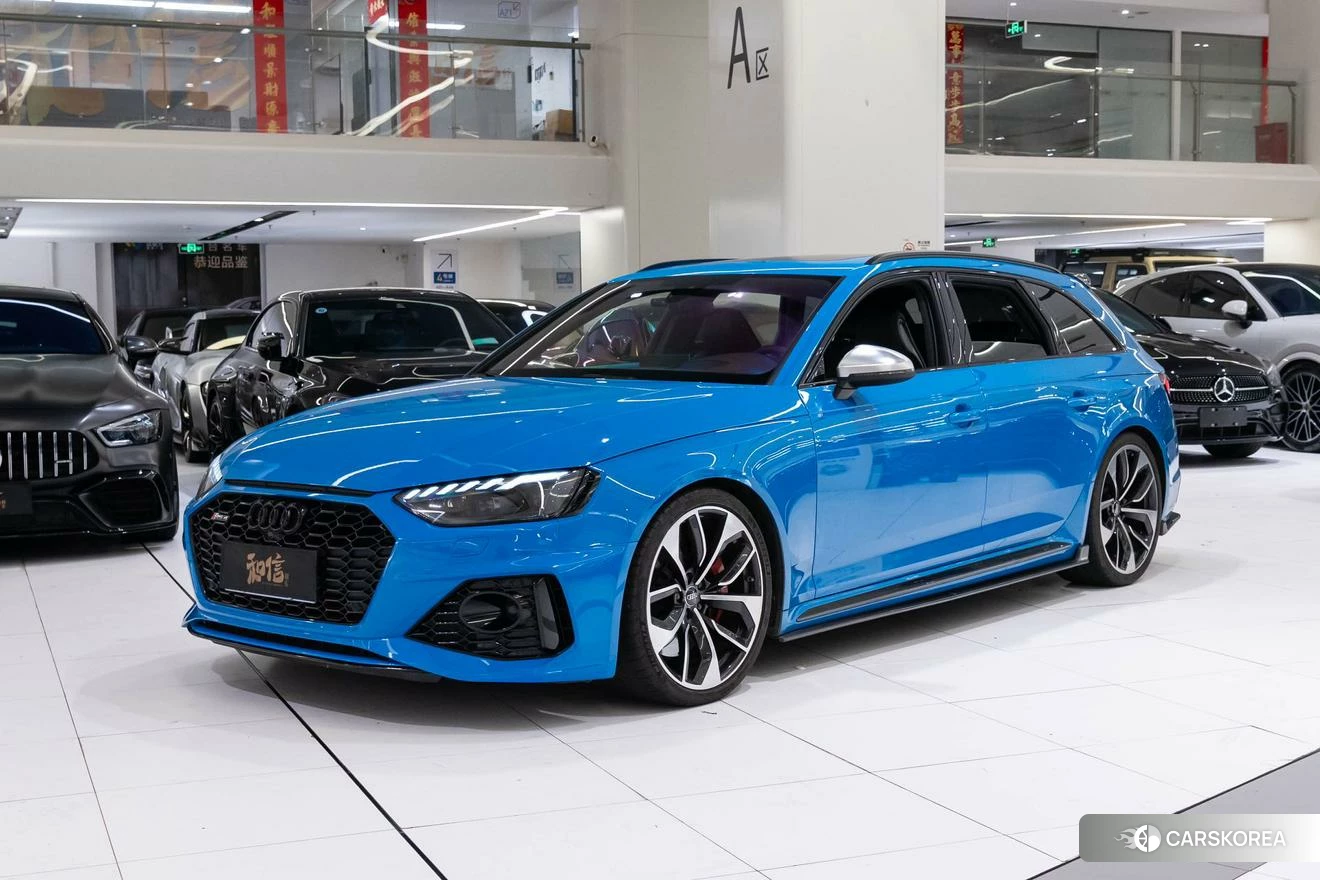 Audi RS 4 2020 Синий из Китая, фото 6