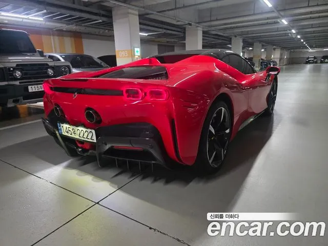 Ferrari SF90 Spider 2022 Золотой из Кореи, фото 6