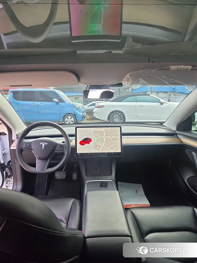 Tesla Model 3 2021 Белый из Кореи, фото 6