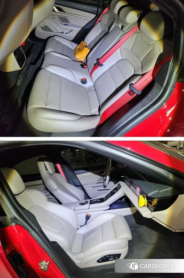 Porsche Taycan 2022 Красный из Кореи, фото 6