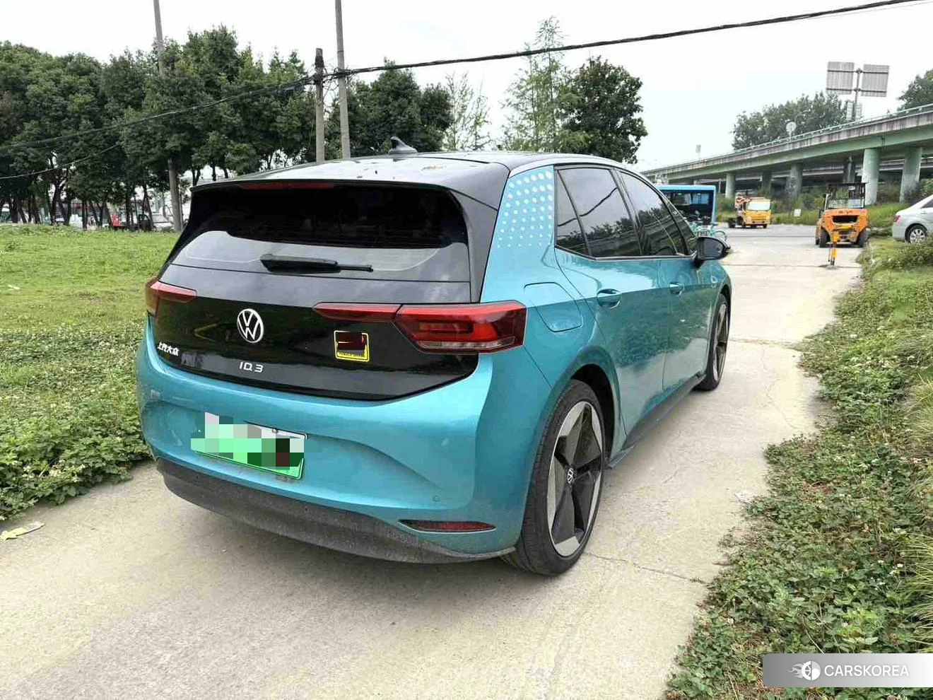 Volkswagen ID.3 2021 Синий из Китая, фото 6