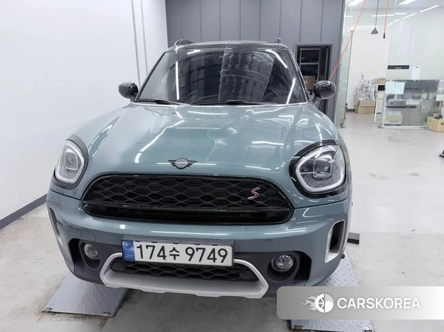 Mini Cooper S Countryman 2022 Темно-зеленый из Кореи, фото 6