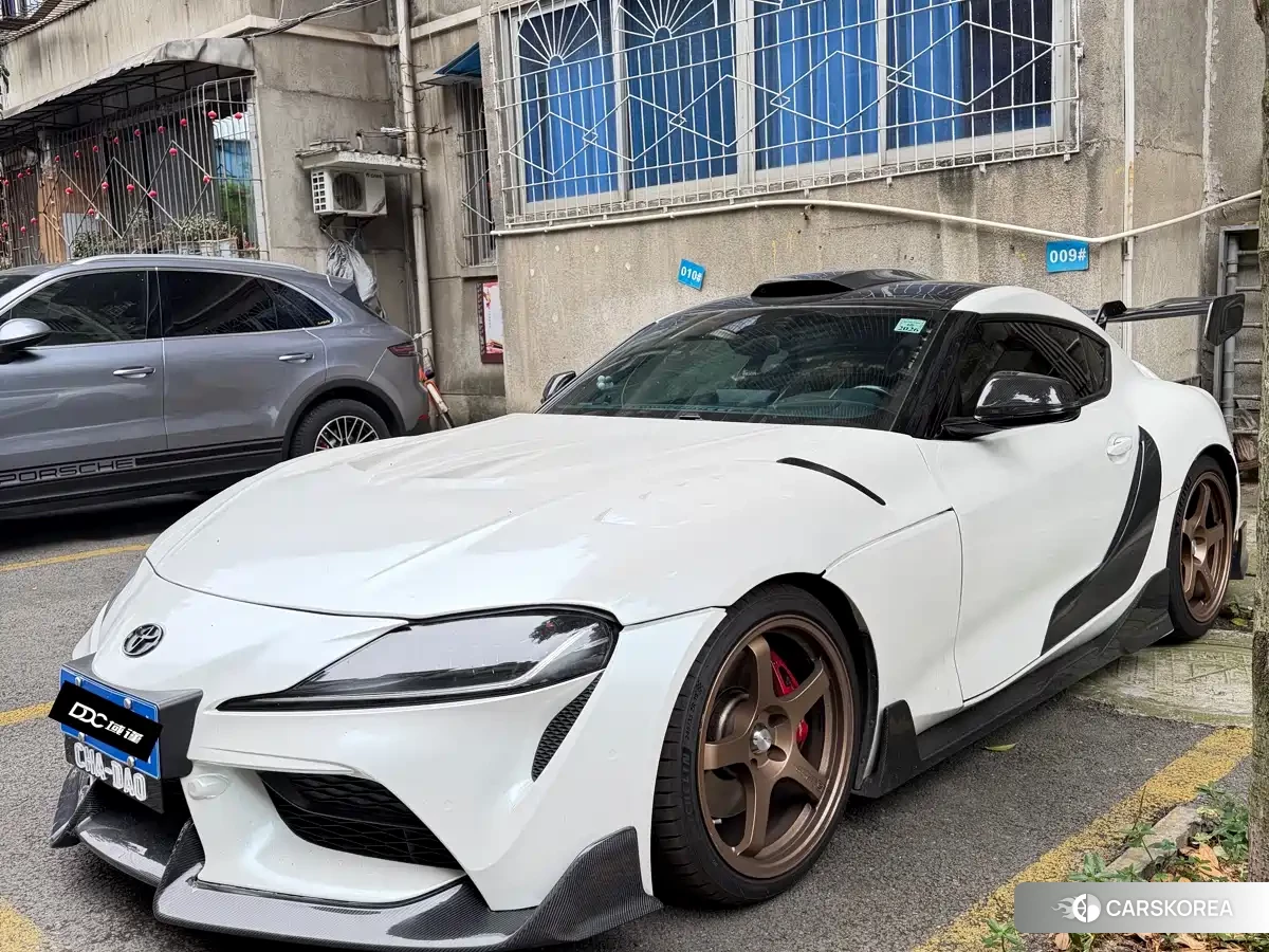 Toyota Supra 2022 Silver/gray из Китая, фото 6