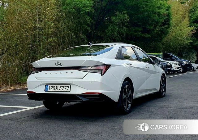 Hyundai Avante (CN7) 2023 Белый из Кореи, фото 6