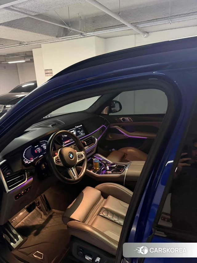 BMW X5M (G05) 2021 Синий из Кореи, фото 6