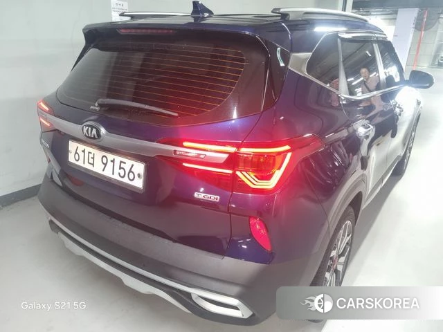 Kia Seltos 2019 Синий из Кореи, фото 6