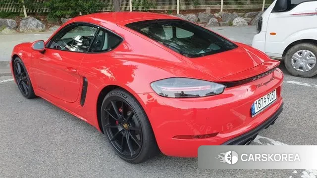 Porsche 718 Cayman 2021 Красный из Кореи, фото 6